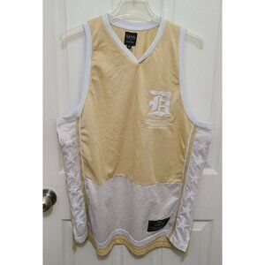 Official Boohoo MAN X Da Baby Limited Edition Sleeveless Jersey Yellow/White M